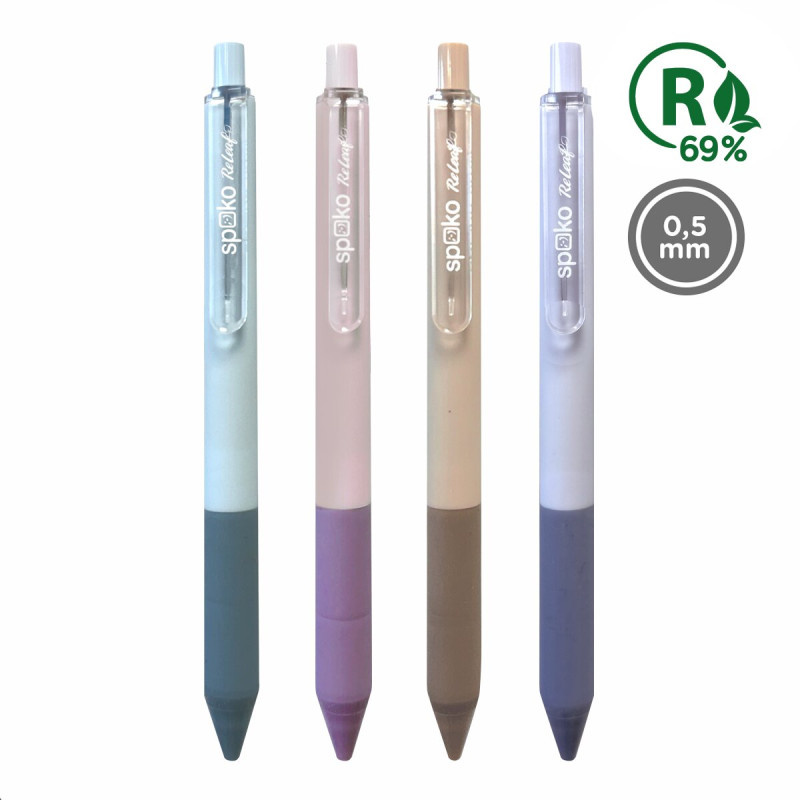Gelový roller SPOKO ReLeaf Elements - barevný mix