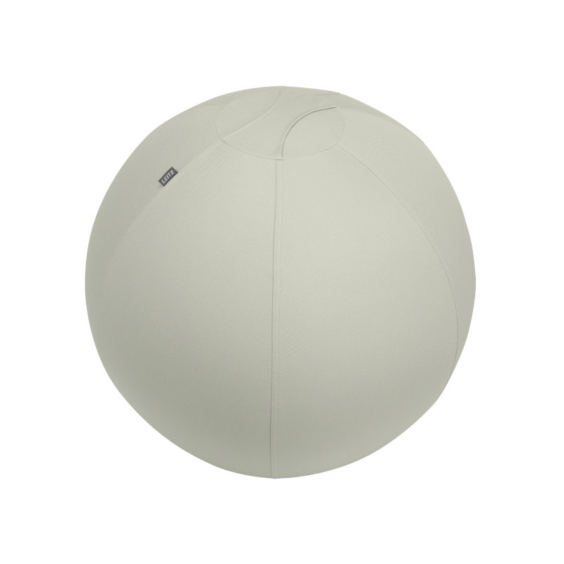 Míč gymnastický na sezení Leitz Ergo s těžítkem - sv. šedá / 75 cm