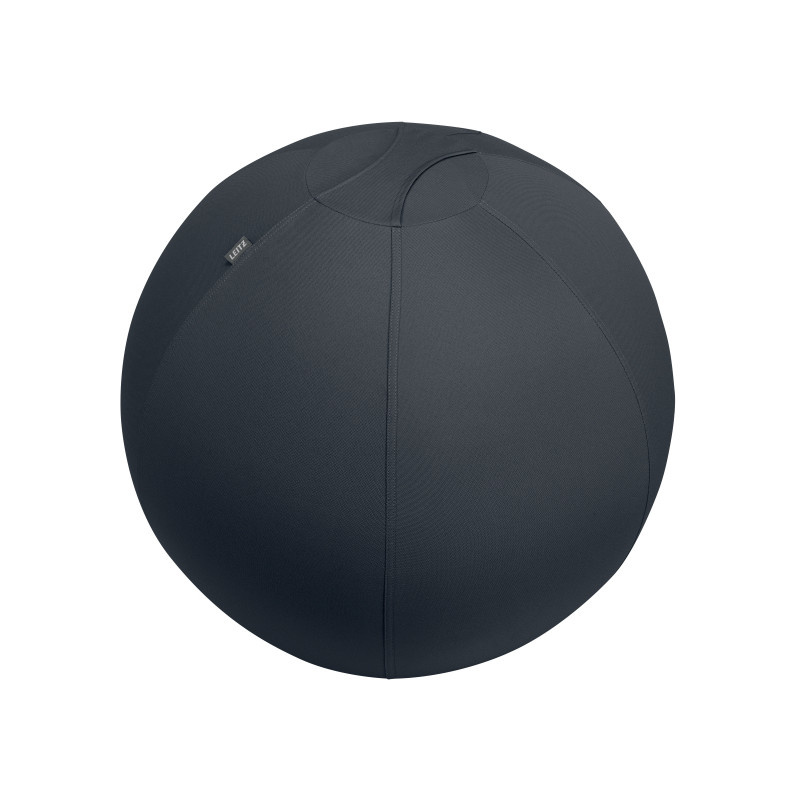 Míč gymnastický na sezení Leitz Ergo s těžítkem - tm. šedá / 75 cm