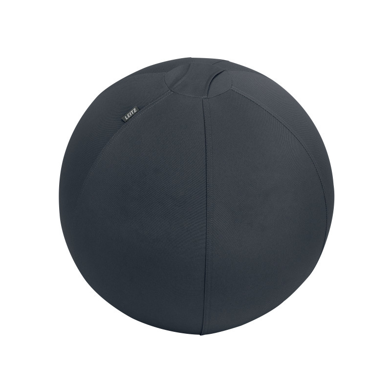 Míč gymnastický na sezení Leitz Ergo s těžítkem - tm. šedá / 55 cm