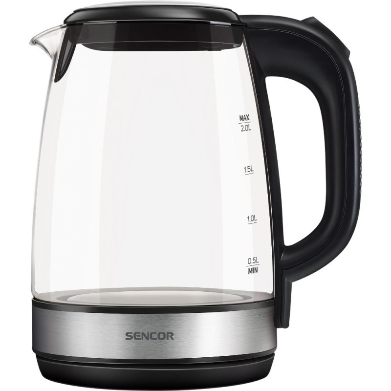 Konvice varná Sencor SWK 2080BK sklo / černá