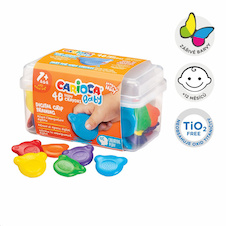 Voskové pastelky Baby Teddy - 48 ks / mix barev
