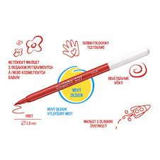 Popisovače Carioca Joy - 100 ks