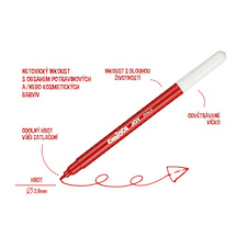 Popisovače Carioca Joy - 288 ks