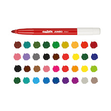 Popisovače Carioca JUMBO - 50 ks