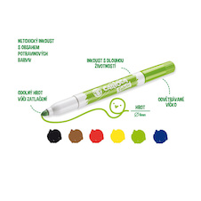 Popisovače Carioca na textil Maxi - 6 ks