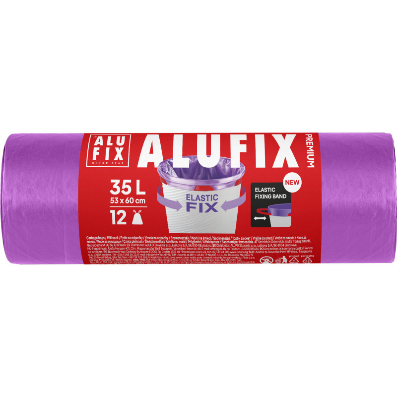 Pytle Alufix Premium Elastic Fix - 64x70cm / 60l / 22my / 10ks