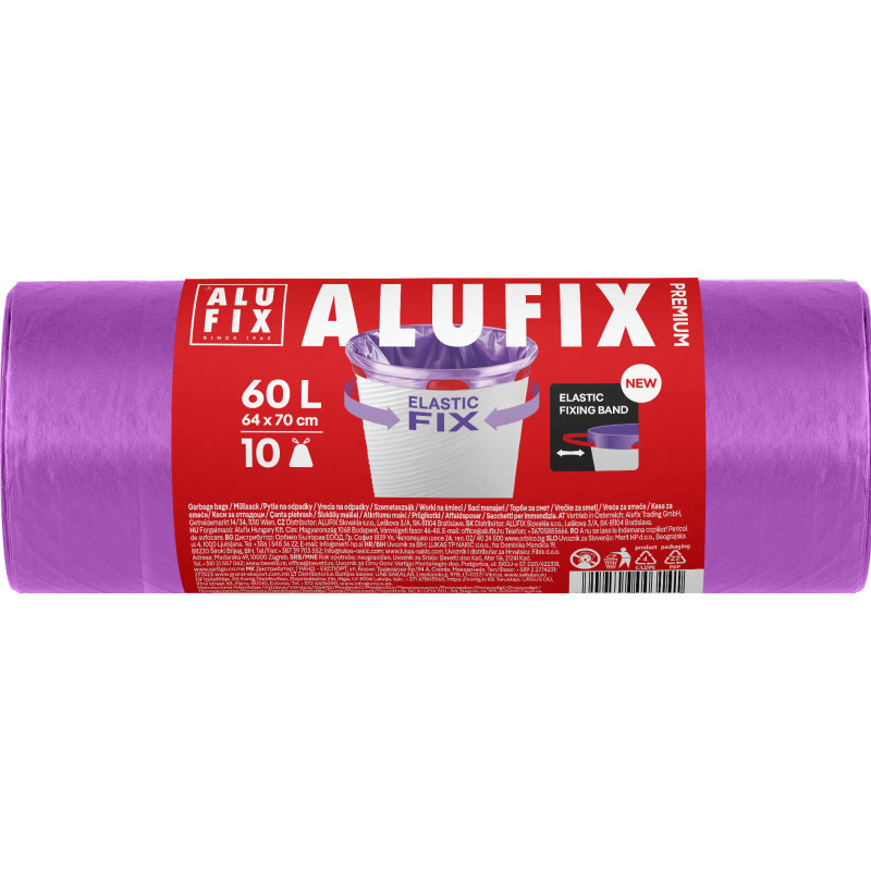 Pytle Alufix Premium Elastic Fix - 53x60cm / 35l / 22my / 12ks