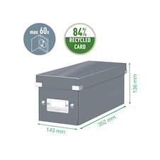 Krabice na CD Leitz Click&Store - modrá