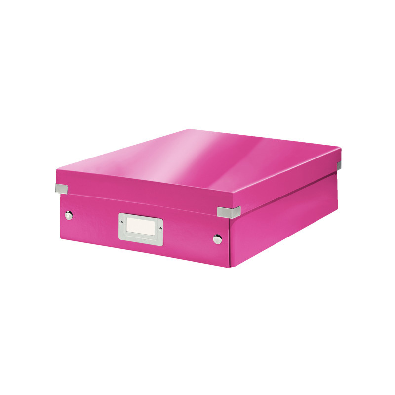 Organizační box Leitz Click&Store - velikost M / růžová