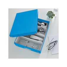 Organizační box Leitz Click&Store - velikost M / modrá
