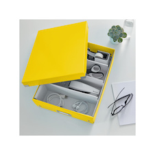 Organizační box Leitz Click&Store - velikost M / žlutá