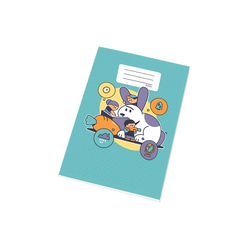 Papírny Brno sešit speciální 423x A4 linka čistý