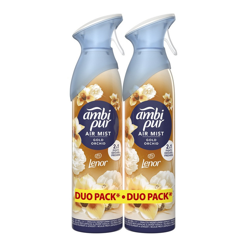 Osvěžovač vzduchu AmbiPur Gold Orchid - 2 x 185 ml