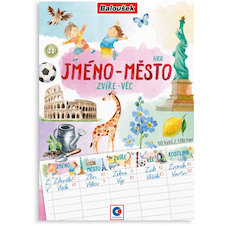 Hra Jméno, město - A5