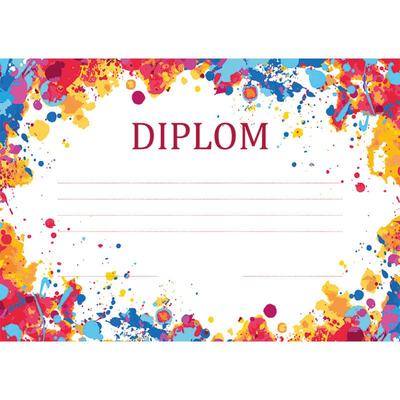 Diplom A4 - Barvy