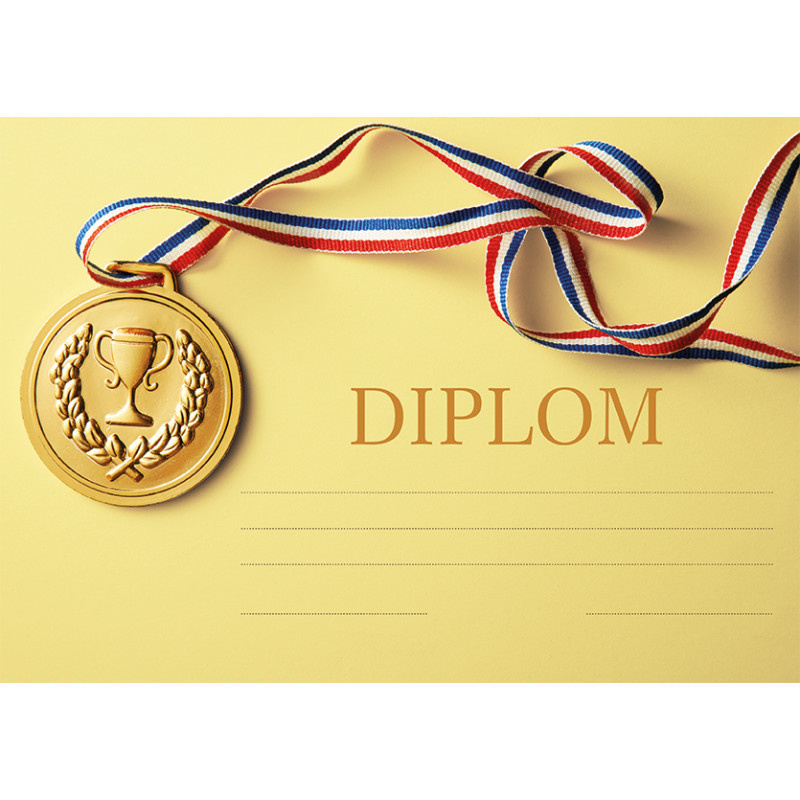 Diplom A4 - Medaile
