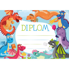 Diplom A4 - Draci