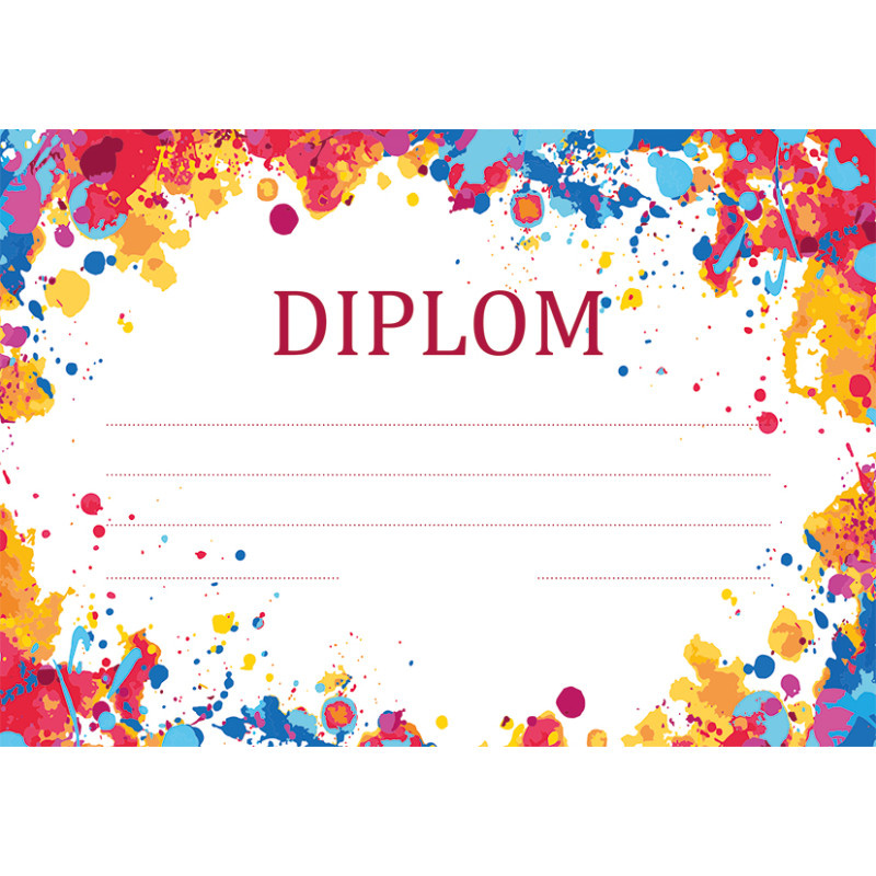 Diplom A5 - Barvy