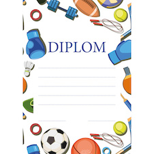 Diplom A5 - Sportovní hry