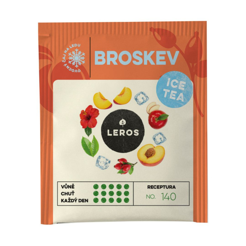 Čaj LEROS ledový - Broskev Ice Tea
