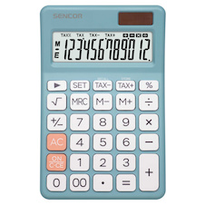 kalkulačka Sencor SEC 381 TAX - 12 míst / modrá