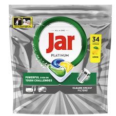 JAR tablety do myčky Platinum 34 ks