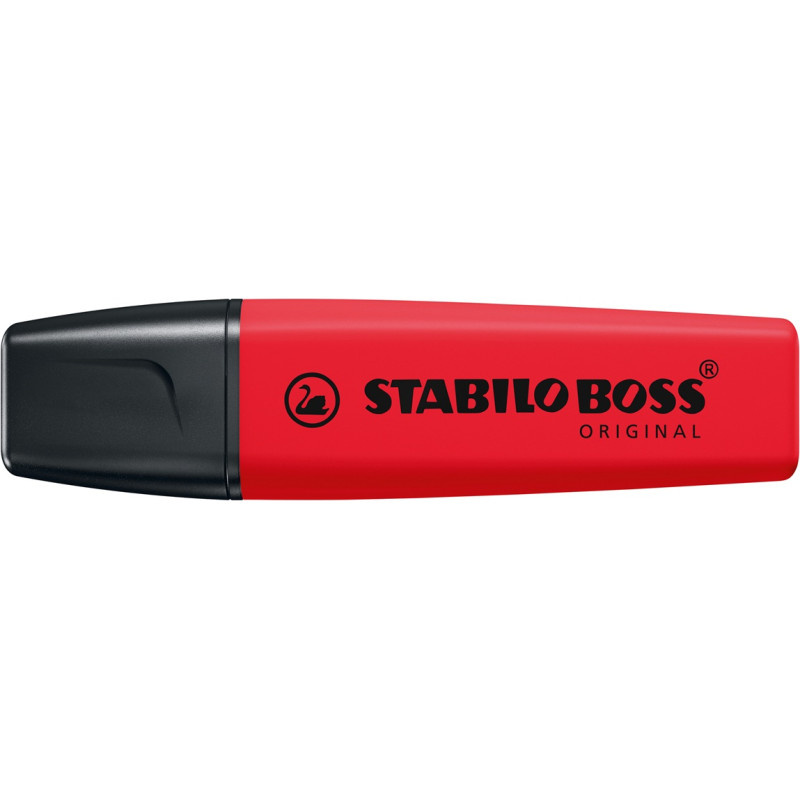 Zvýrazňovač STABILO® BOSS Original REALRED- červená