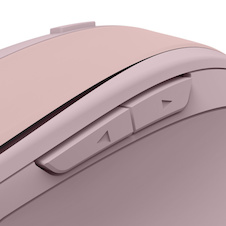 Myš Hama WM-400 bezdrátová - růžová