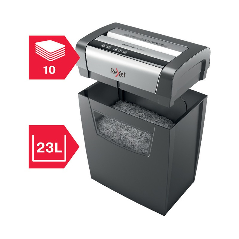 Skartovací stroj Rexel Momentum X410