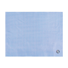 Ubrus PVC - modré káro / 65 x 50 cm