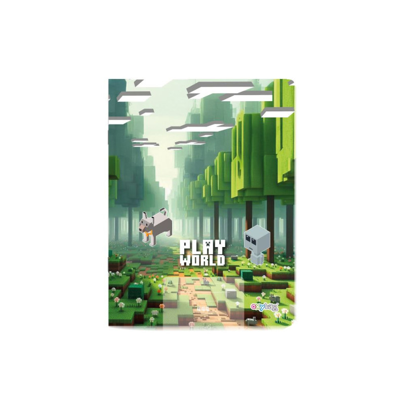 Sešit školní Playworld Landscape 444 - A4 / linka / 40 listů