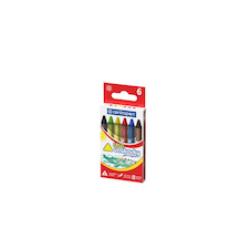 Pastelky voskové Centropen 9531 trojhranné - 6 barev
