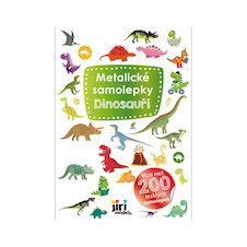Metalické samolepky - Dinosauři