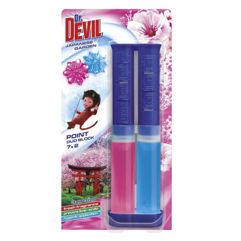 Dr.Devil WC Point Duo Block 65ml - Japanese garden
