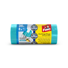 Pytle do koše FINO Aromatic s uchy - 49x59 cm / 35 l / 10 my / 20 ks / Tropical Fusion