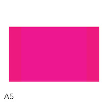 Obal na sešity A5 - neon růžová