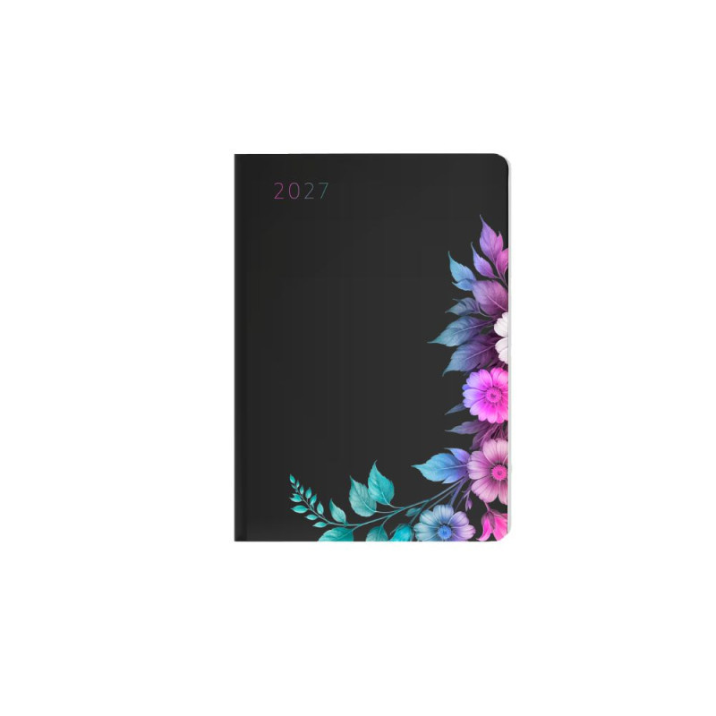 Diář Floral - A5 / týdenní