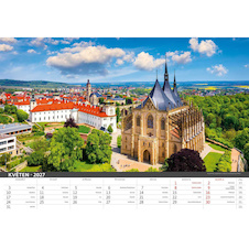 Kalendáře nástěnné - Česko mezi oblaky / N116