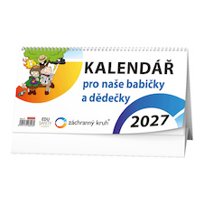 Kalendář stolní - Pro naše babičky a dědečky / BSE4