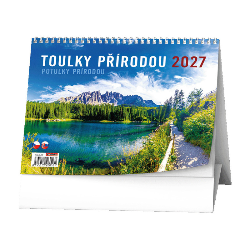 Kalendář stolní - Toulky přírodou / BSH7