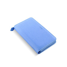 Diář Filofax Saffiano ZIP Compact - osobní / modrá