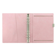 Diář Filofax Domino Soft - A5 / pastelová růžová
