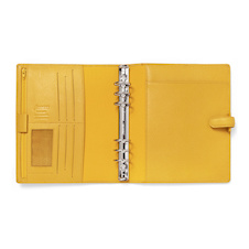 Diář Filofax Finsbury - A5 / mustard