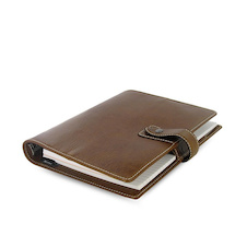 Diář Filofax Malden - A5 / oříškově hnědá