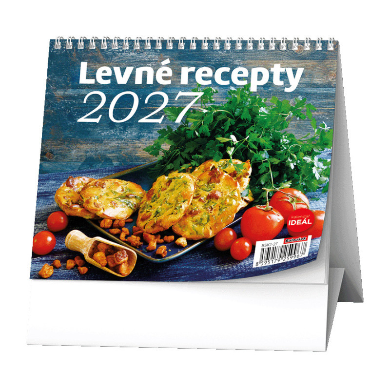Kalendář stolní MINI - Levné recepty / BSK1