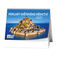 Kalendář stolní - Poklady světového dědictví / BSH11