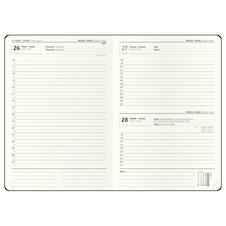 Diář NORA - A5 / denní / zelená