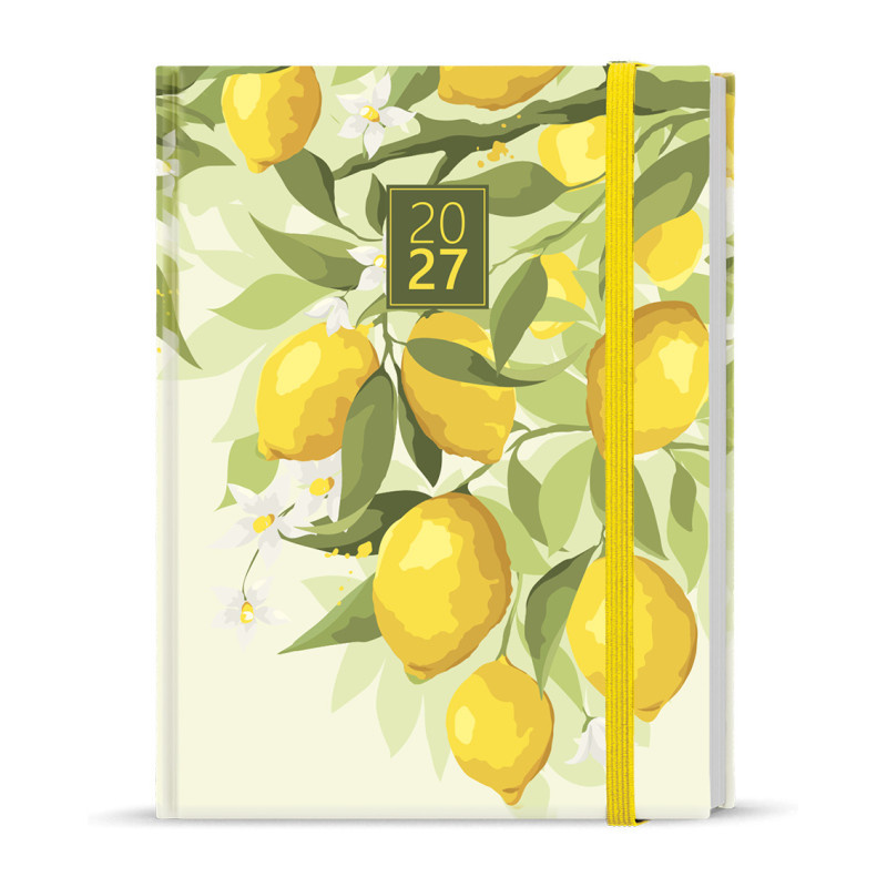 Diář LAMINO - B6 / týdenní / Citron