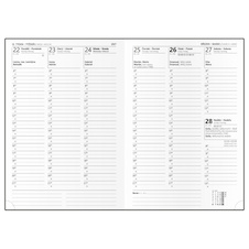 Diář BALACRON - A5 / týdenní / modrá